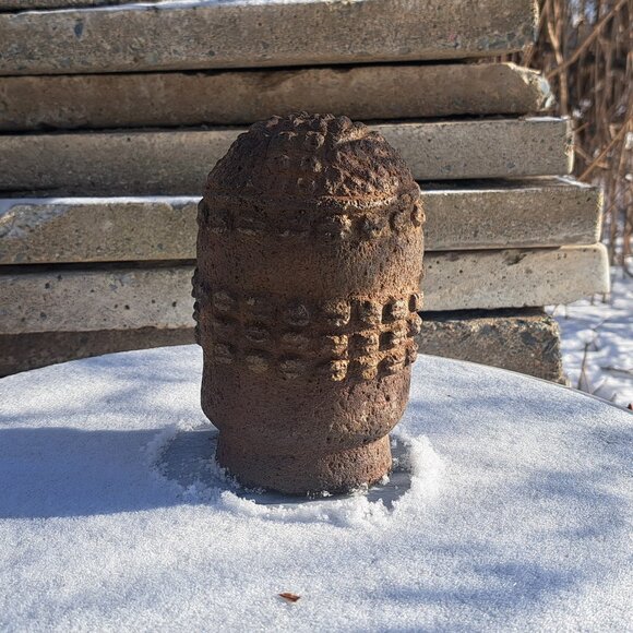 Mende African Commemorative Head - Picture 4 of 11